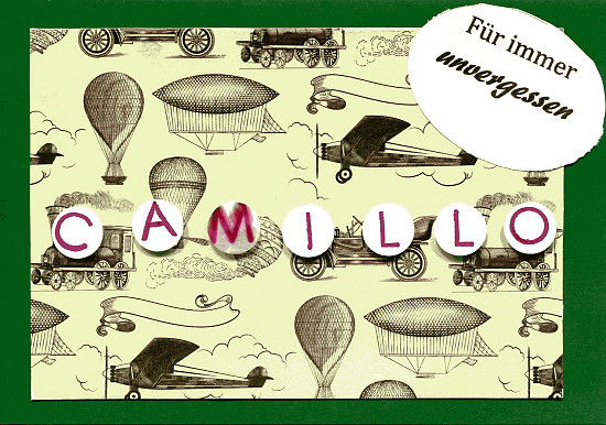 Kondolenzkarte Camillo