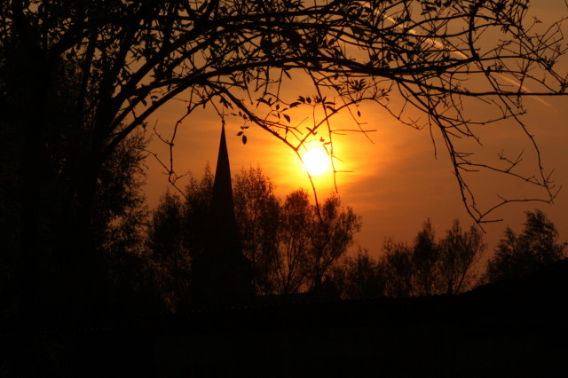 Die Kirche im Dorf