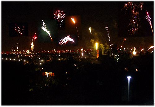 Foto Silvesrterfeuerwerk 2003/2004