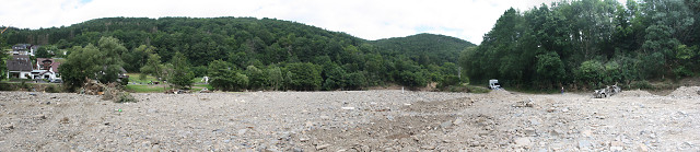 Ehemalige Wiese unterhalb der Stefansbrücke Schuld