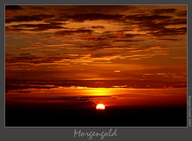 Sonnenaufgang nach der k�rzesten Nacht des Jahres